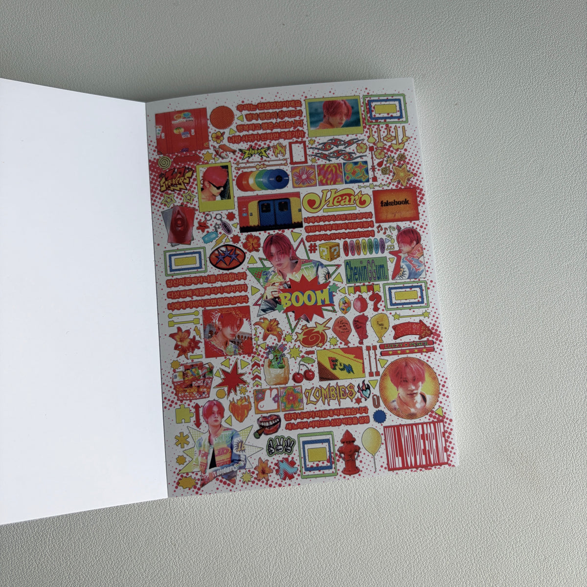 enhypen ‘en memories’ sticker book