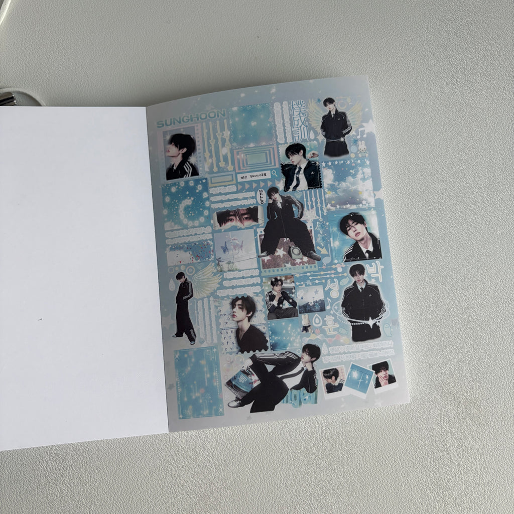 enhypen ‘en memories’ sticker book