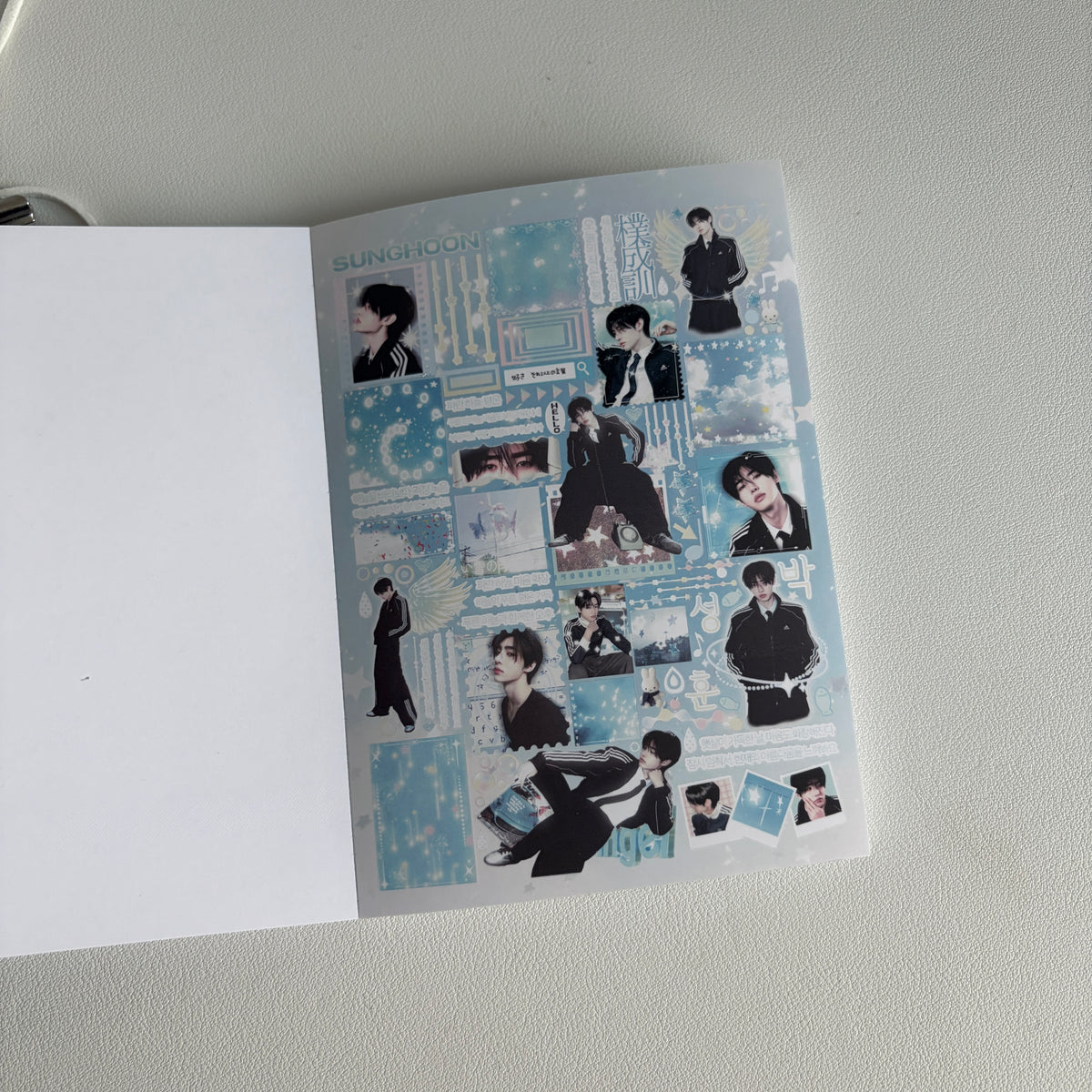 enhypen ‘en memories’ sticker book