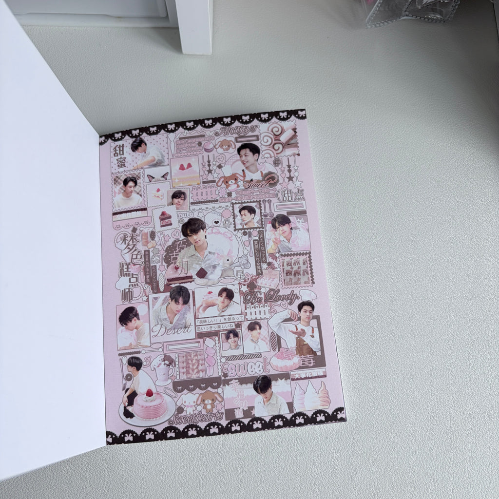 jay ‘star bottle’ sticker book