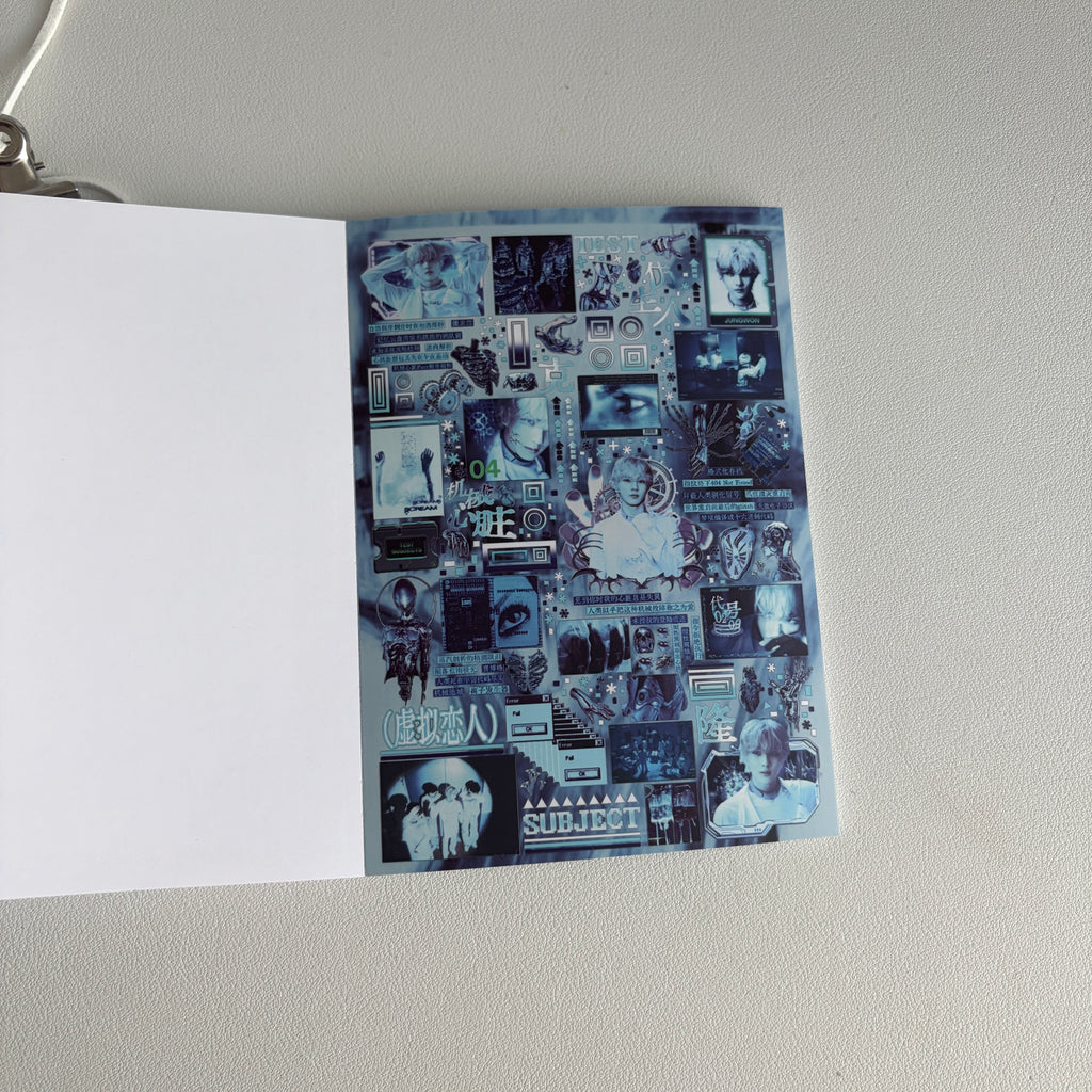 enhypen ‘en memories’ sticker book