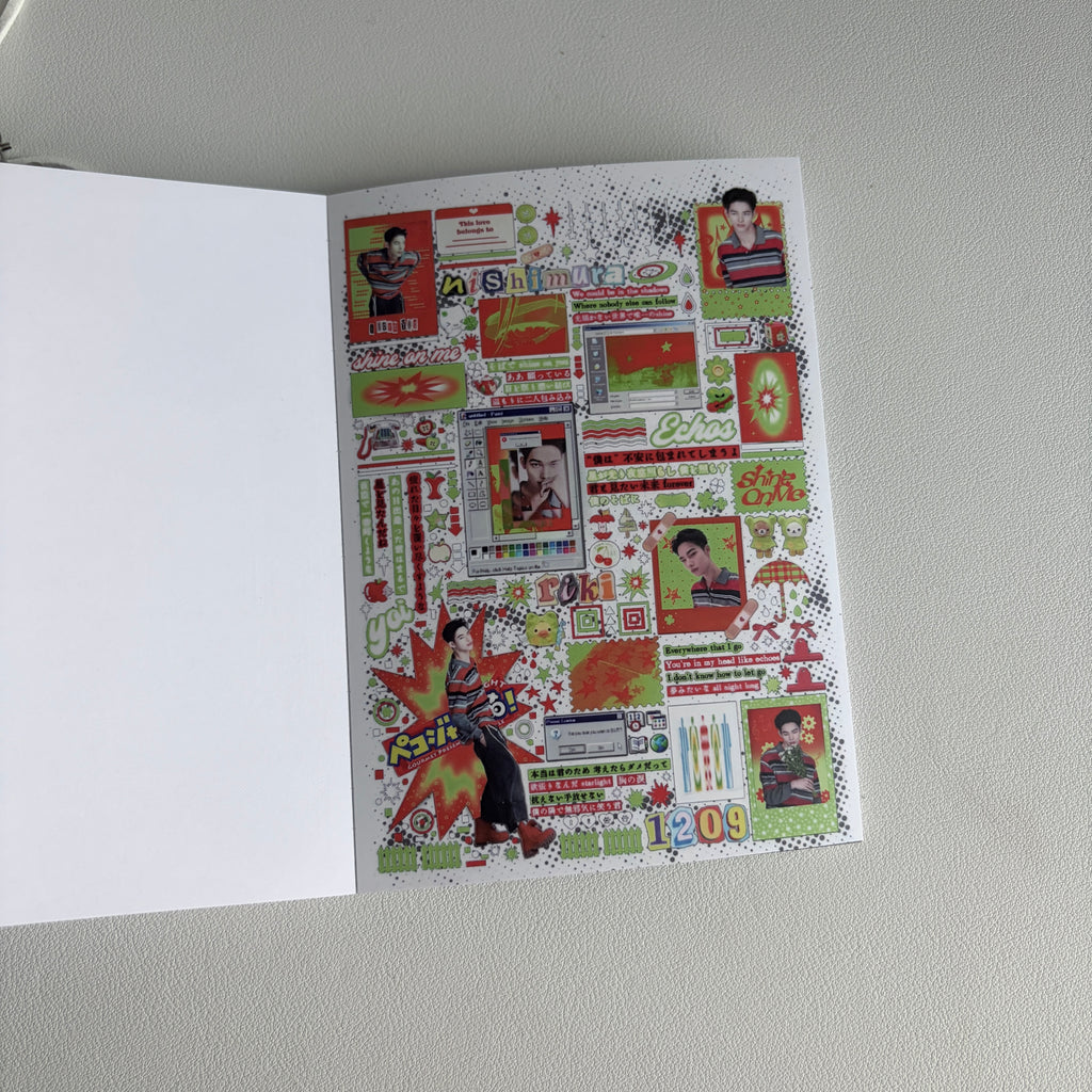 enhypen ‘en memories’ sticker book